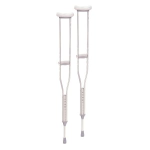 Drive Medical Aluminum Crutches - Supports up to 350 lbs